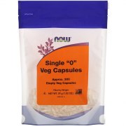 Заказать NOW Single 0 Veg Capsules Approx 300 капс