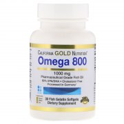 Заказать California Gold Nutrition Omega 800 30 капс